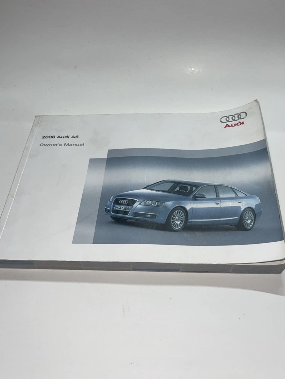 2008 AUDI A6 Owner's Manual Book Set OEM